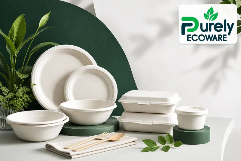 Eco-Friendly Purely Ecoware product presentation
